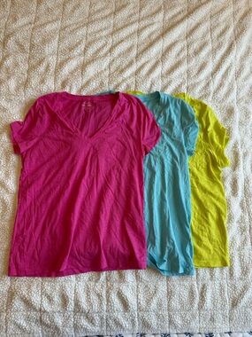 3 J. Crew tees